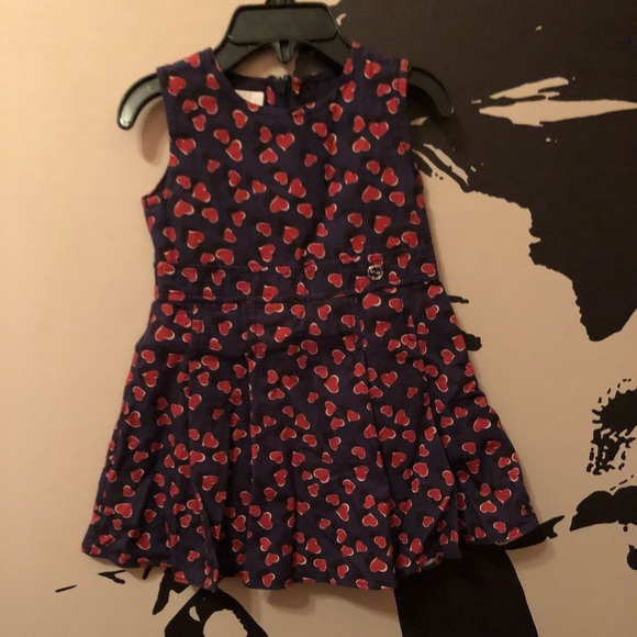 Limited edition Gucci Betty Blue heart dress